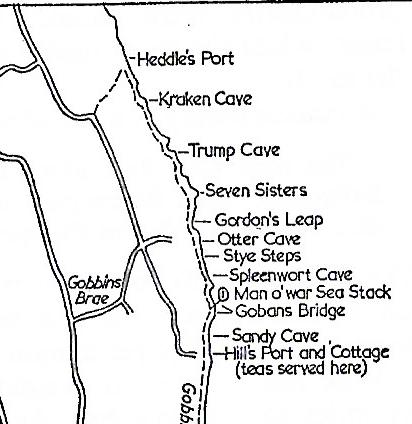 Gobbins map